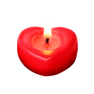 心形蜡烛