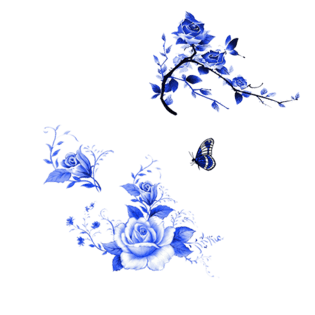 蓝色花素材pngpsd2000*2000蓝色的花pngpsd2000*2000蓝色的花pngpsd