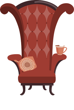 矢量图手绘沙发