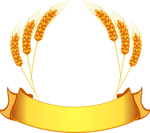金色稻穗标签