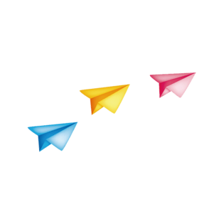 卡通纸飞机