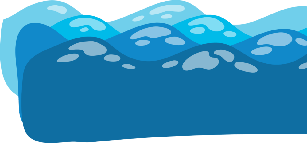 波浪扁平图片大全