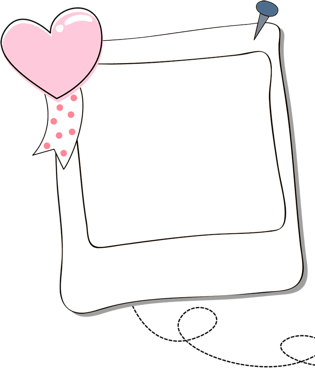 可爱卡通手绘边框图片大全