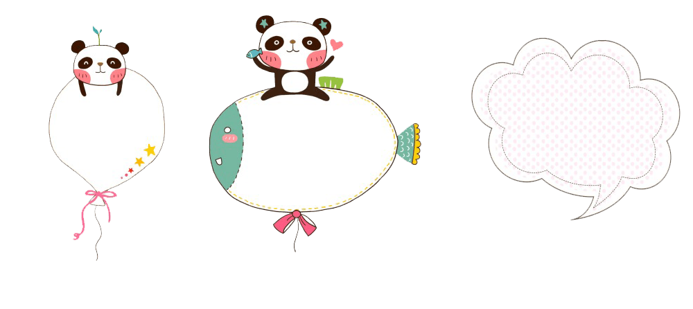 装饰图框素材pngpsd2000*2000卡通动物吃西瓜边框合集pngpngpsd2000*2