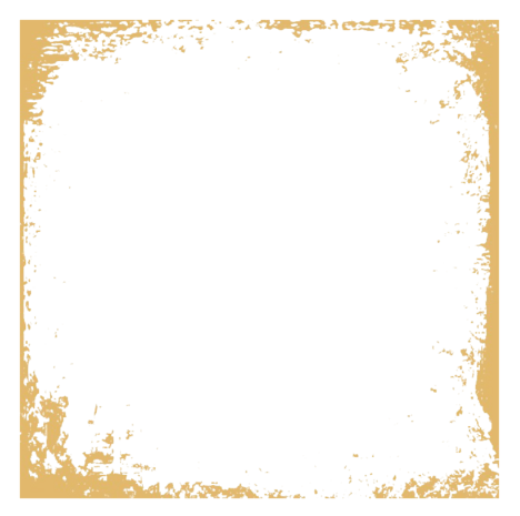 橙色笔刷边框相框