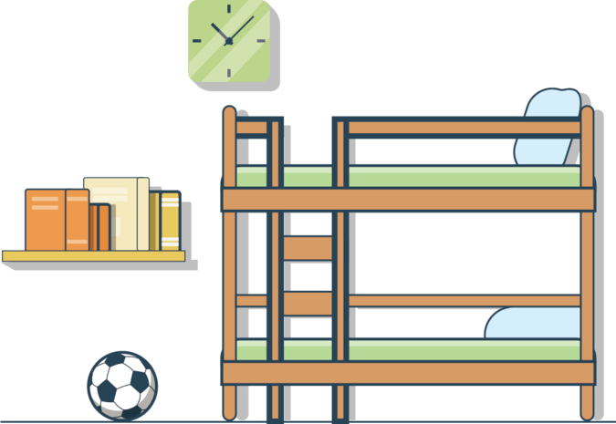 卡通床图片大全