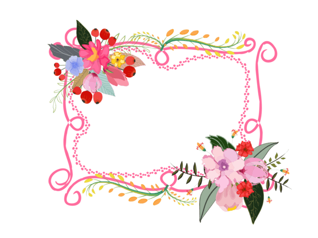 花边边框卡通图片大全