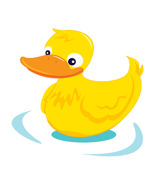 小黄鸭子图片大全