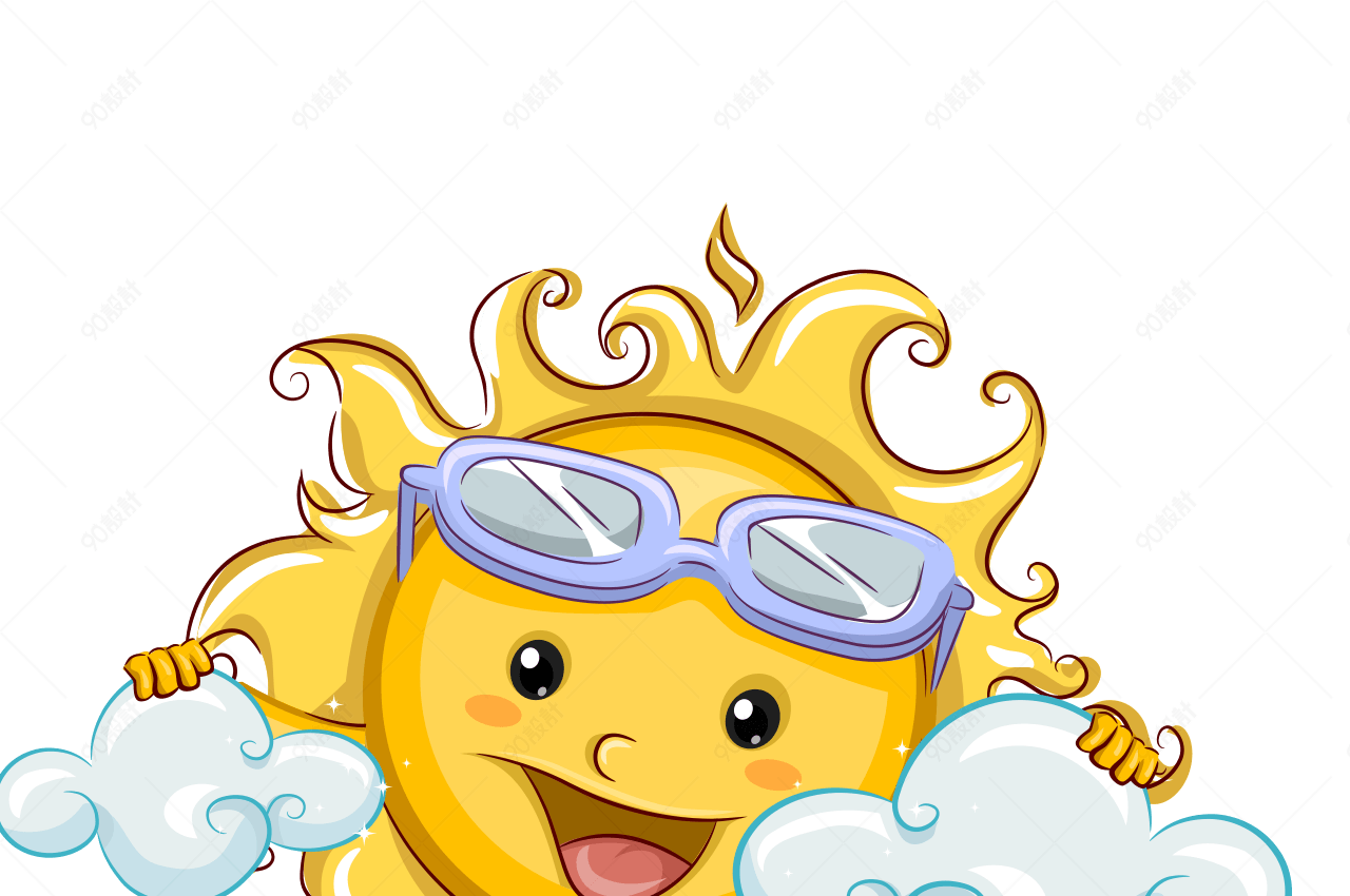 卡通太阳