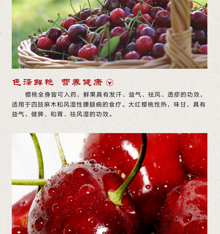红妃樱桃品种介绍图片