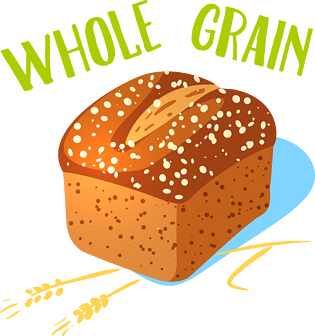 卡通面包矢量素材