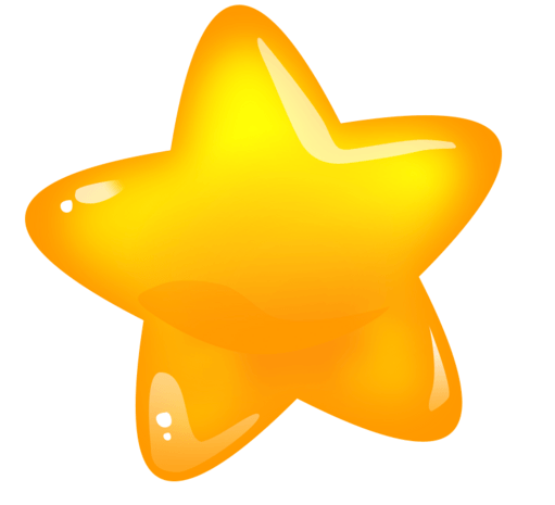 电脑端 手机端金色星星电脑端 手机端橙色发光星星金色星星星星状光效
