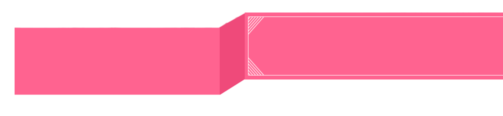 洋红色横条边框