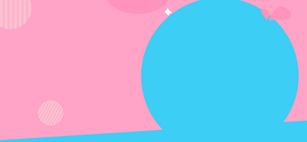 粉蓝色几何童装童鞋海报背景