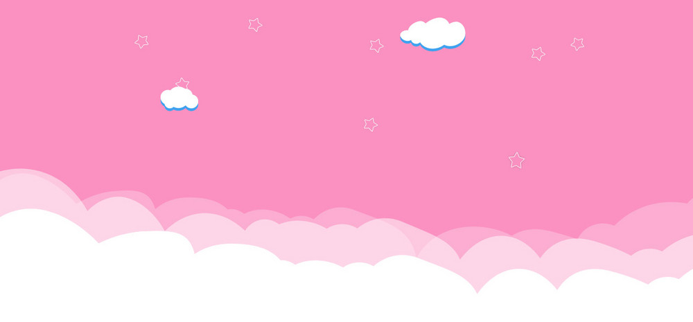 可爱卡通粉色奶粉海报背景