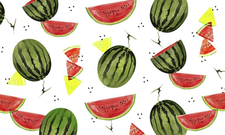 西瓜底纹图片大全