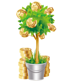卡通摇钱树图片大全