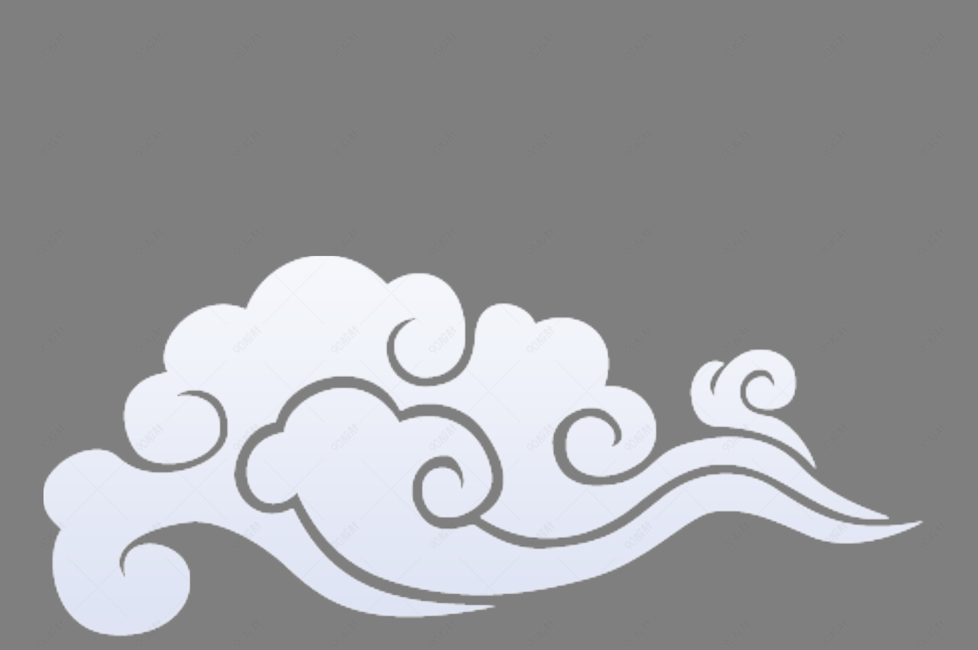 中国风祥云云纹png免抠素材