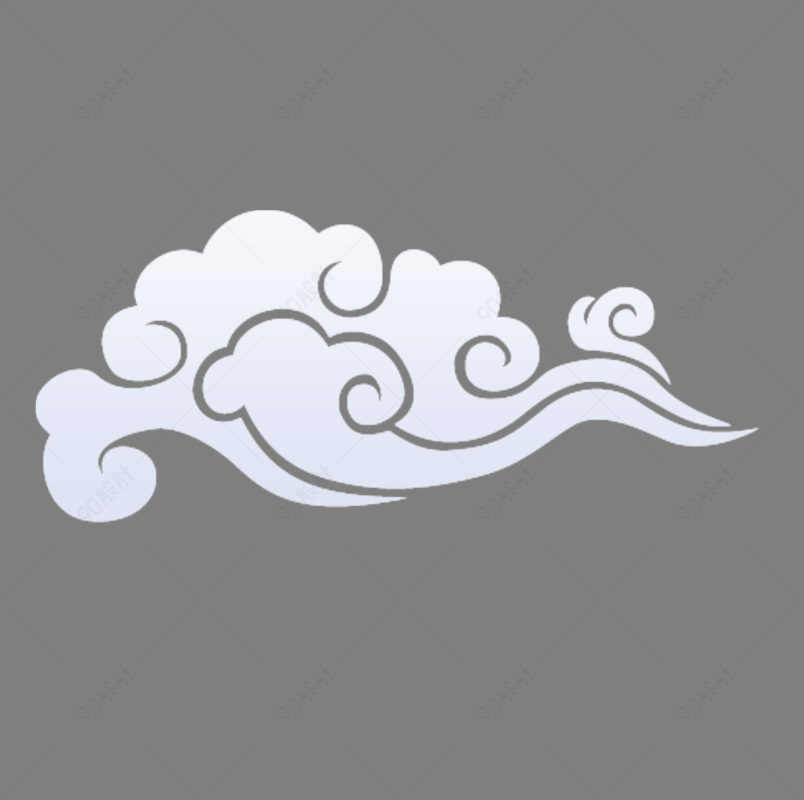 中国风祥云云纹png免抠素材