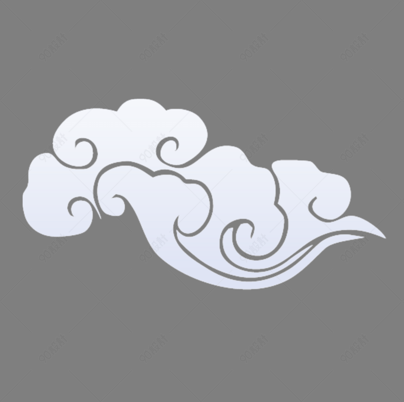 中国风祥云云纹png免抠素材