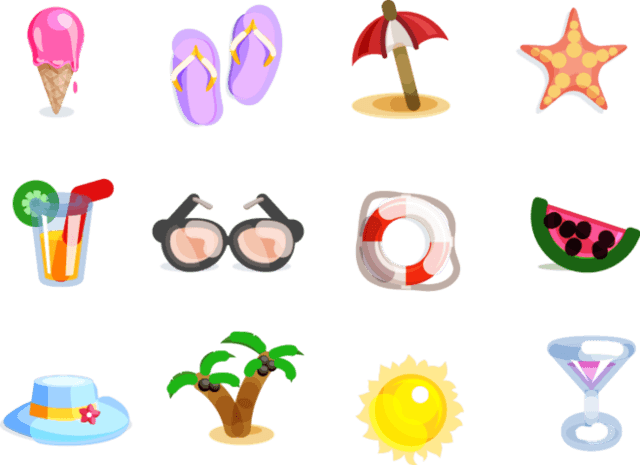 夏季用品图片大全