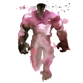 卡通绿巨人图片大全