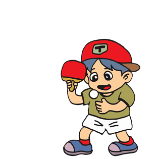 卡通乒乓球图片大全