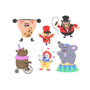 马戏团动物表演