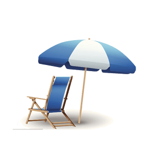 卡通沙滩椅