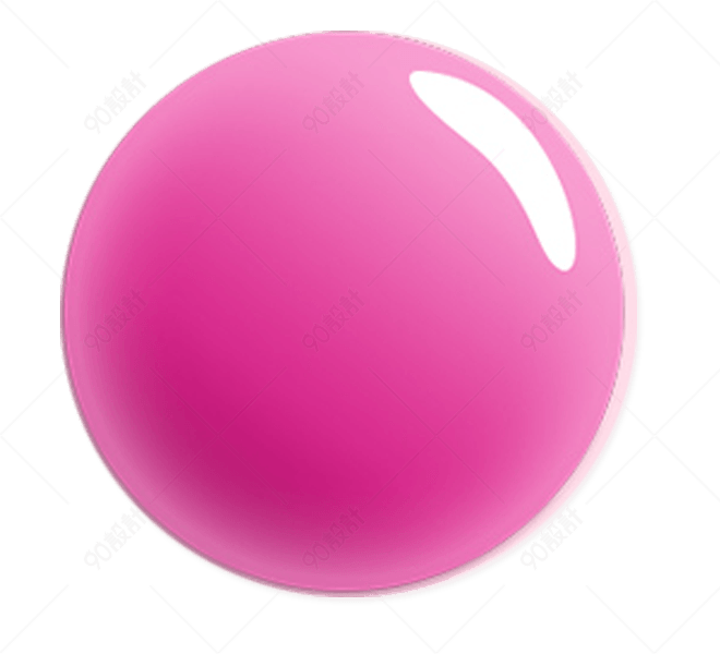 粉色气泡圆形泡泡psd分层素材