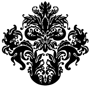 黑色背景花纹图片大全