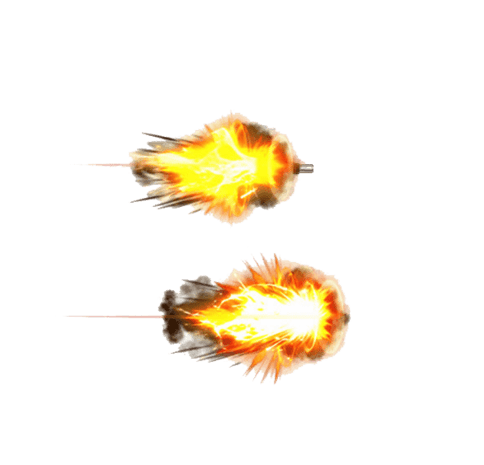 上供弹抛壳水弹枪详情页电脑端 手机端蓝红火焰酷炫可修改显示器通用