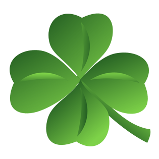 四叶草pngpsd2000*2000四叶草卡通版pngpsd2000*2000春天四叶草图案