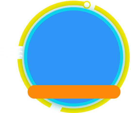 蓝色圆图片大全