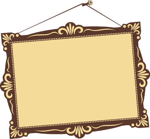 矢量复古相框