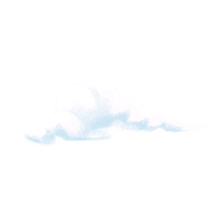 白色祥云筋斗云