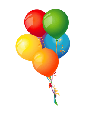 五彩气球图片大全