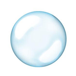 彩色精致漂浮水泡