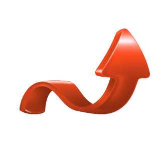 股票上涨红色箭头pngpsd2000*2000卡通手绘风色风格电话座机图标元素