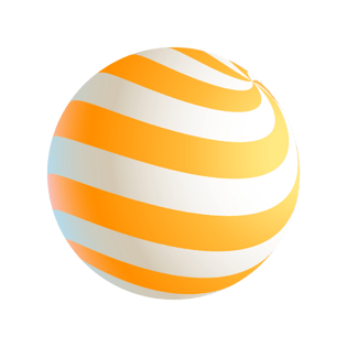 各类圆形球体卡通装饰漂浮素材