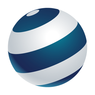 各类圆形球体卡通装饰漂浮素材