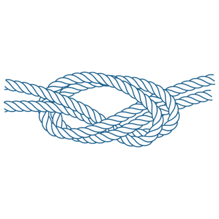 粗线绳子卡通绳结装饰