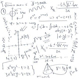 数学手绘图片大全