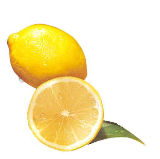 切开的柠檬