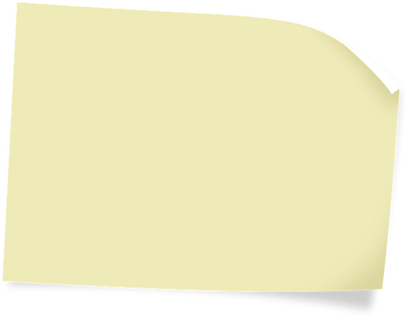 卡通便签纸张边框