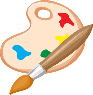 调色板卡通图片大全