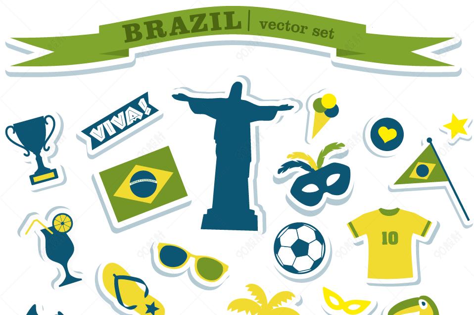 巴西里约奥运会装饰元素