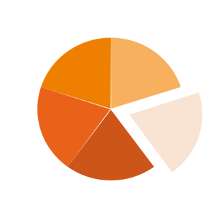 突出展示饼状图