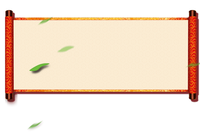 中国花卷底板边框