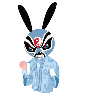 彩色兔子图片大全